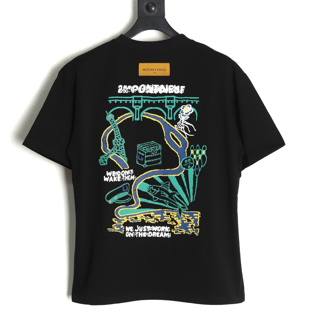L0*is V*t0n LV 25ss Short-sleeved T-shirt
