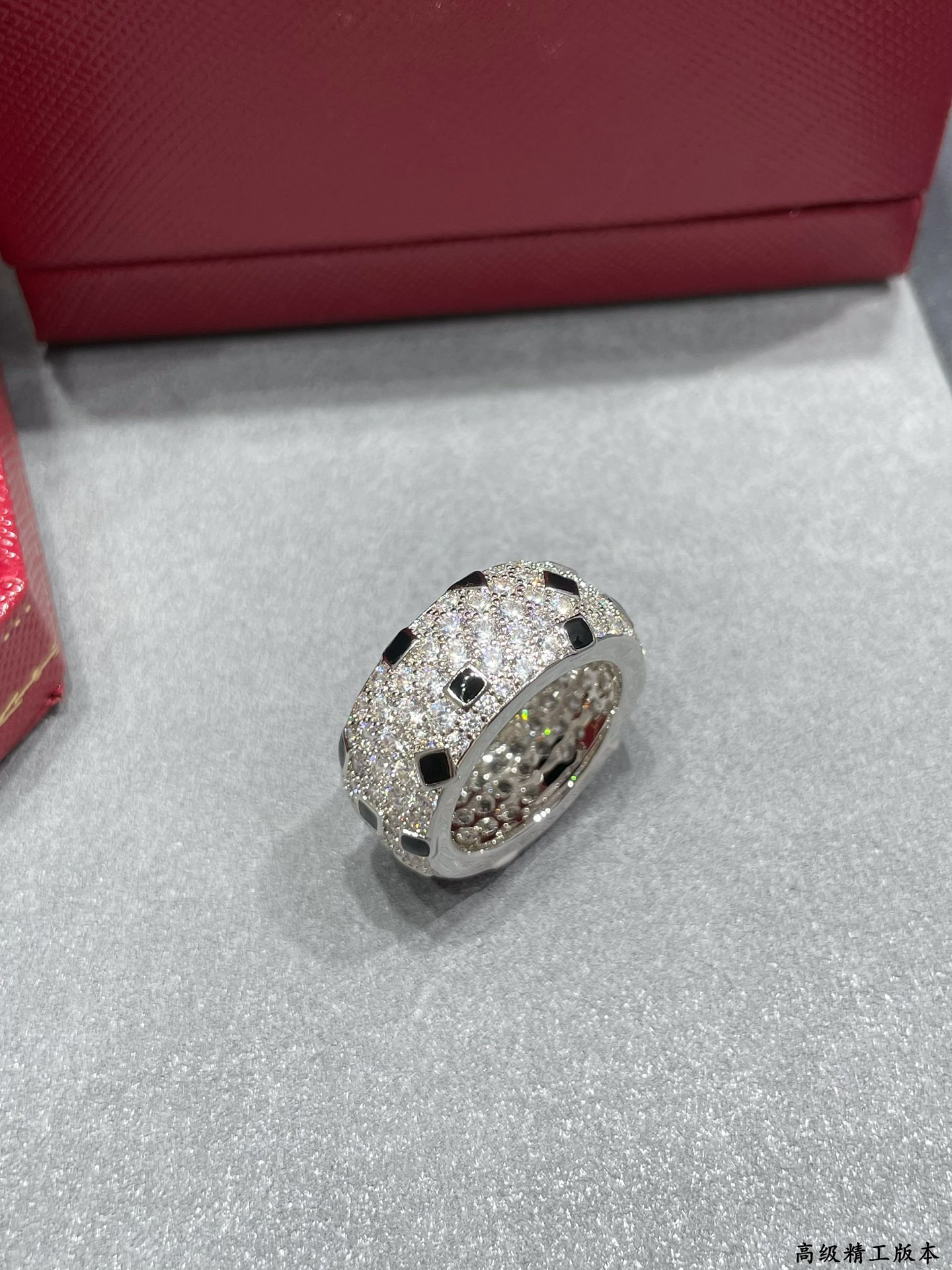 Ca*t*er spotted leopard ring