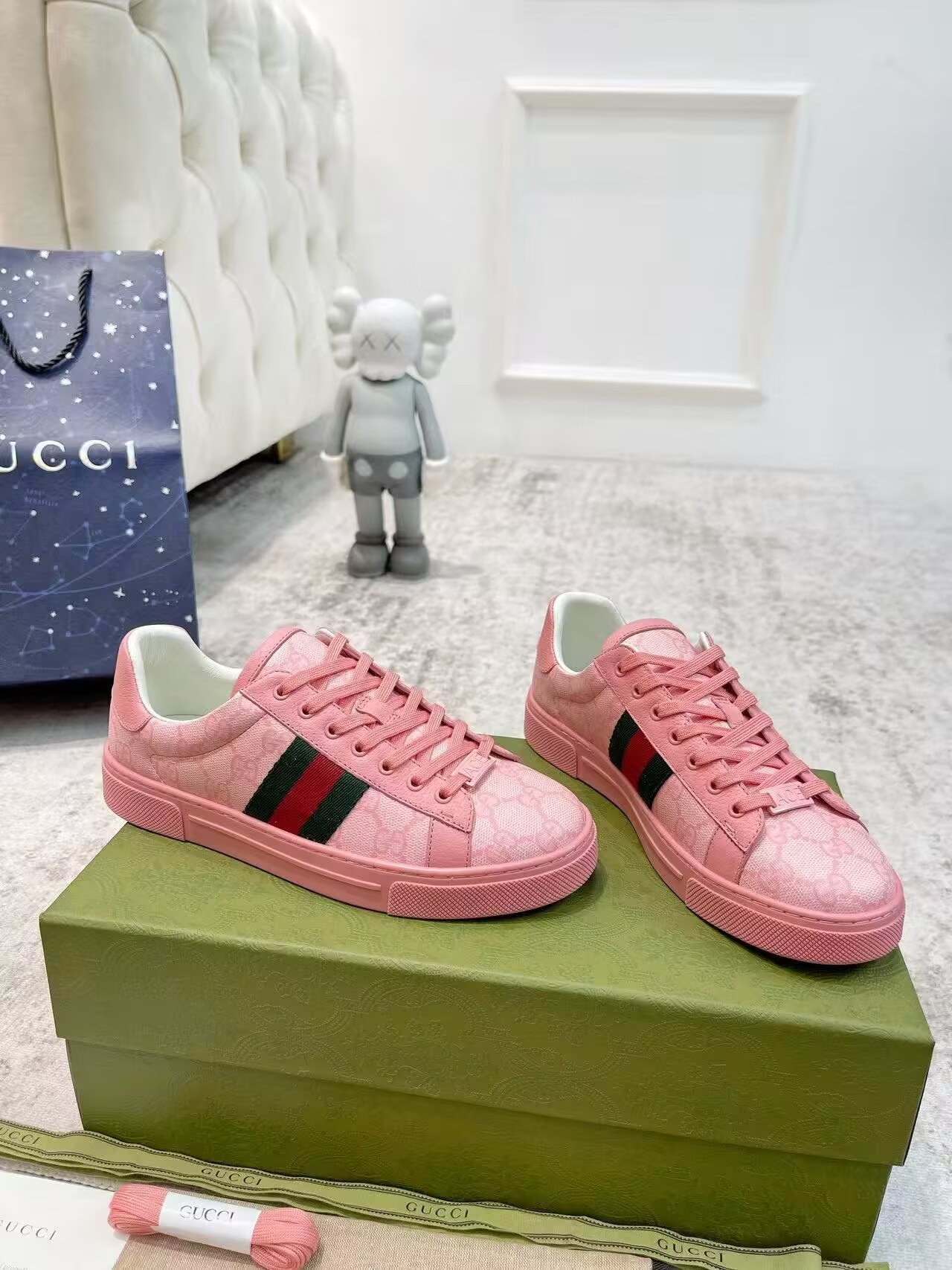 UA G*u*i Ace Sneaker