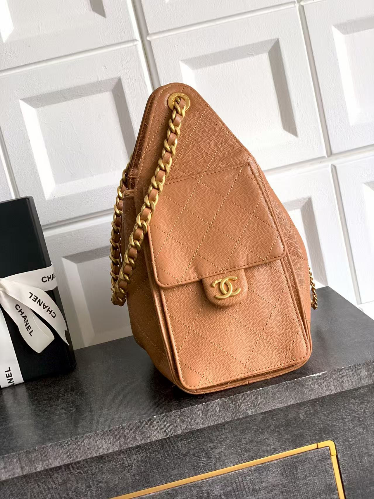 Ch*el 25C Bucket Bag 26x30x14cm