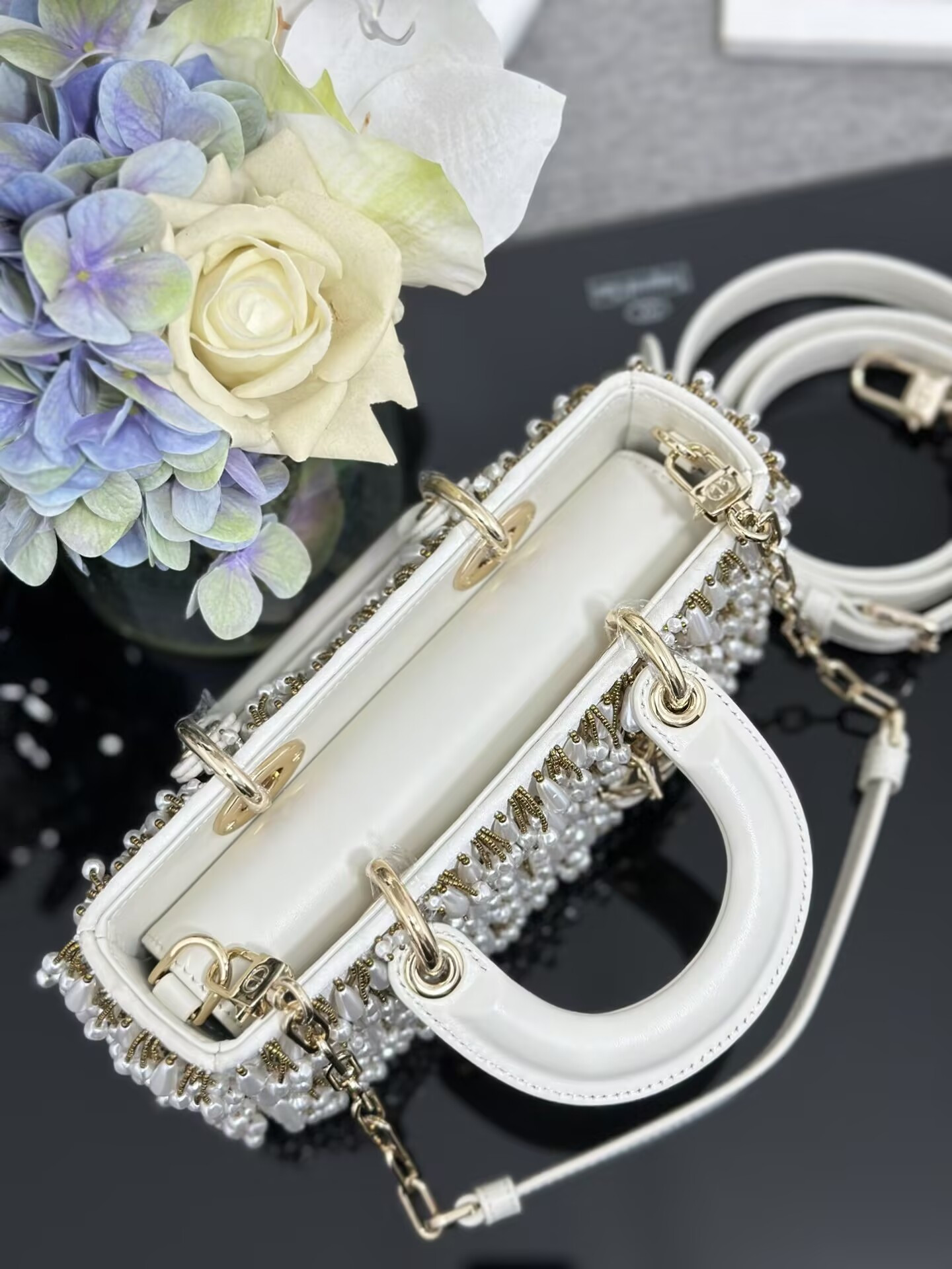 D*0r SMALL LADY D-JOY BAG 22x6x12cm