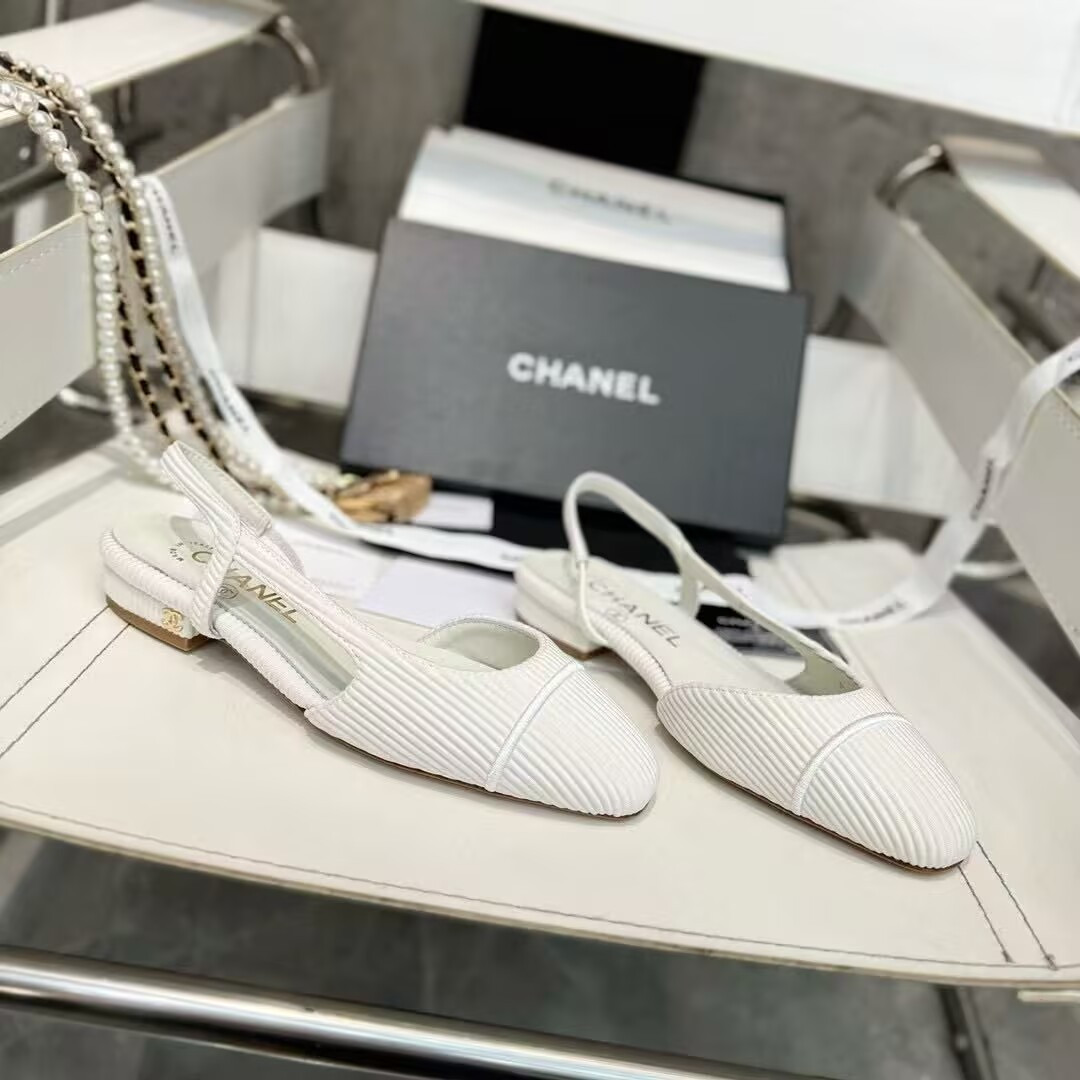 UA Ch*el SLINGBACKS FLAT