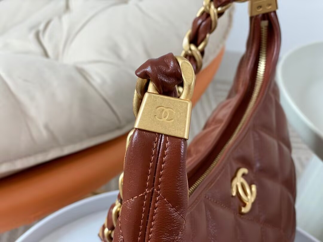 Ch*el Hobo Bag 30×28×11cm