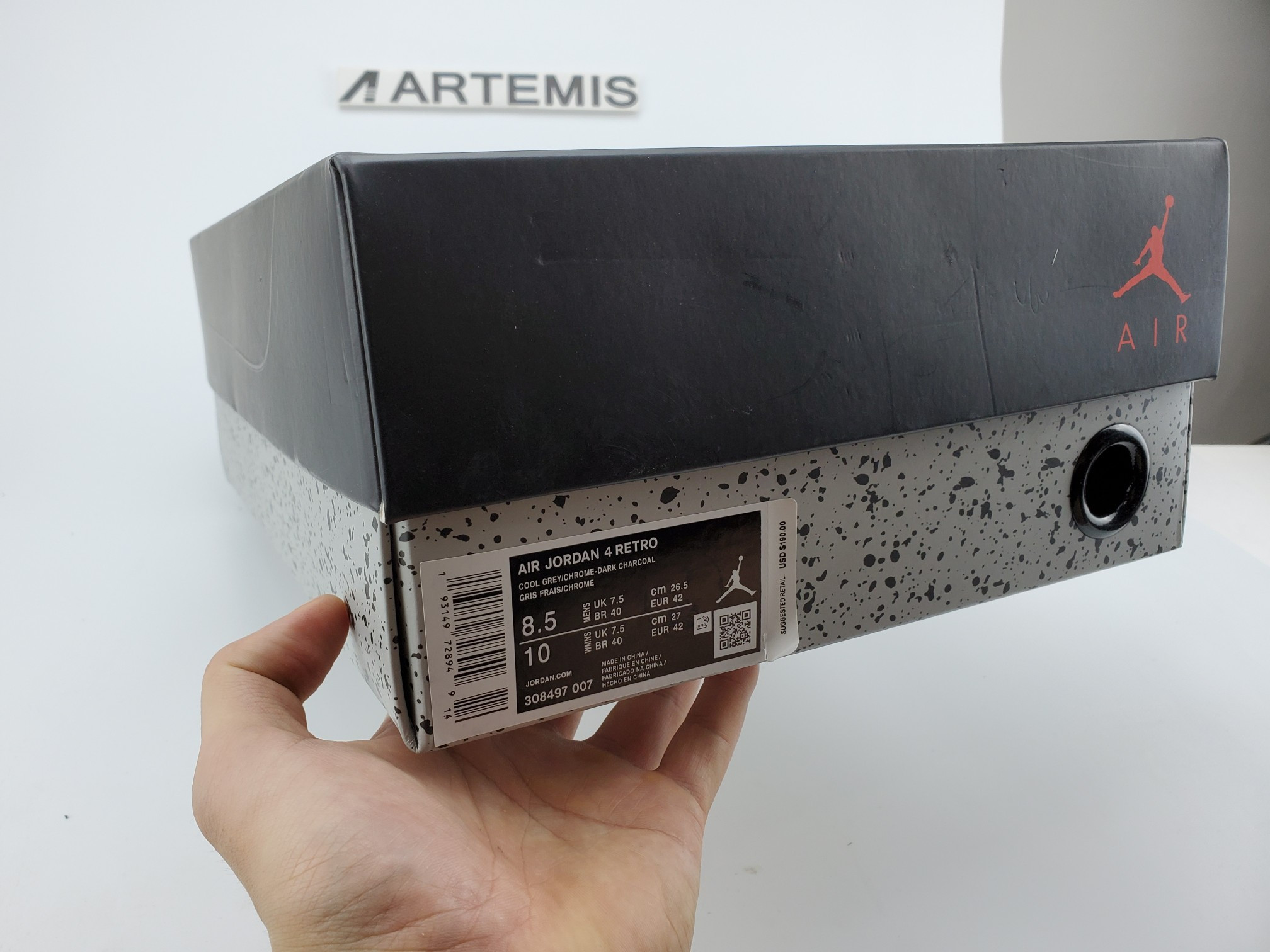 Jordan 4 Retro Cool Grey(2019)