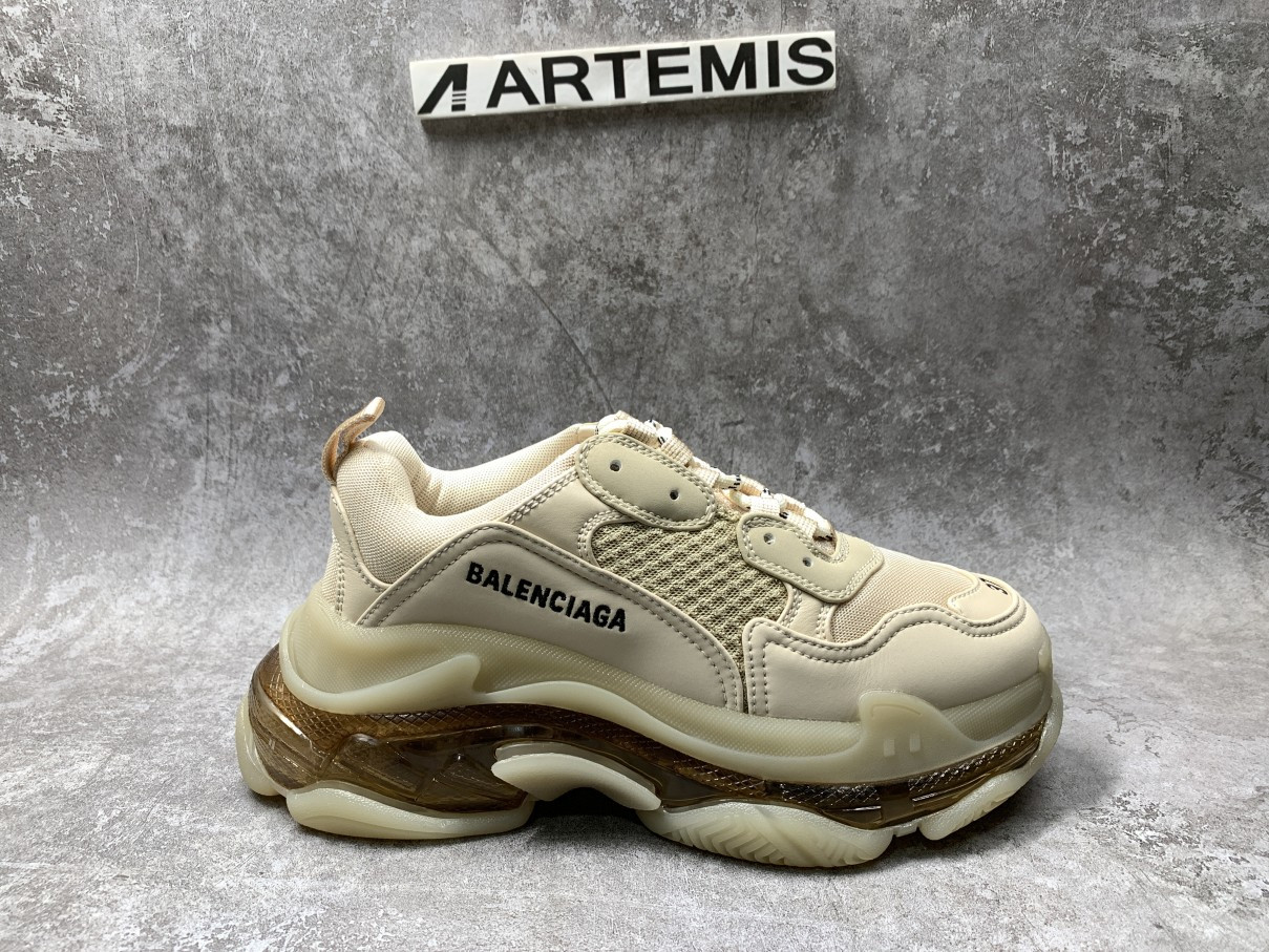 Balenciga Triple S Crystal Clear Sole
