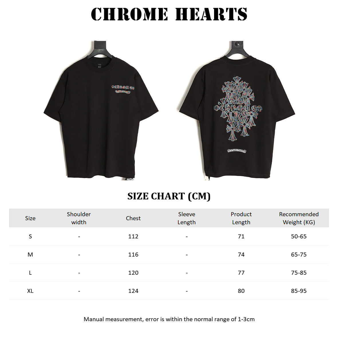 Ch**me He**ts 25SS Short-sleeved T-shirt