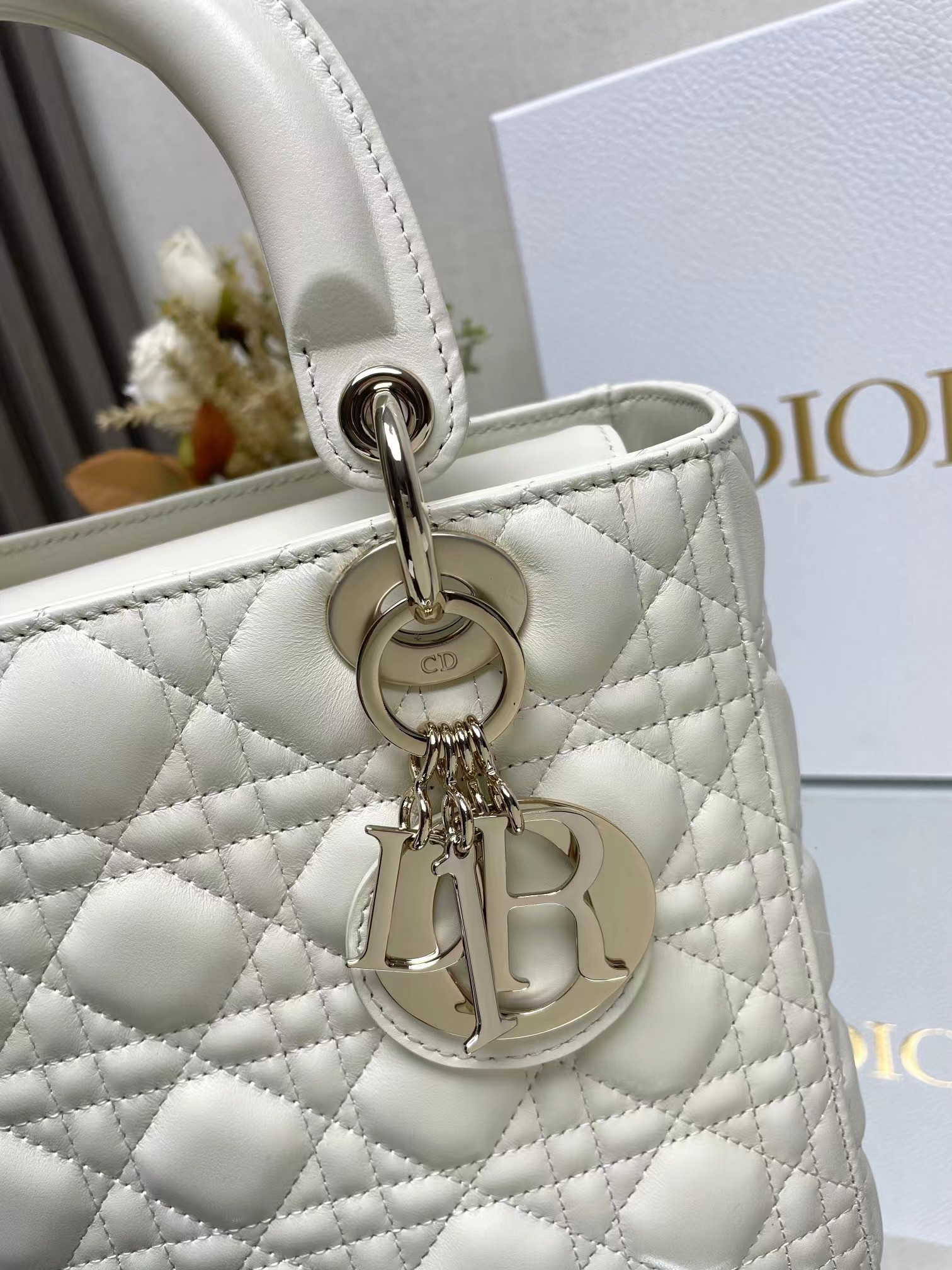 Medium Lady D*0r Bag  24 x 20 x 12 cm