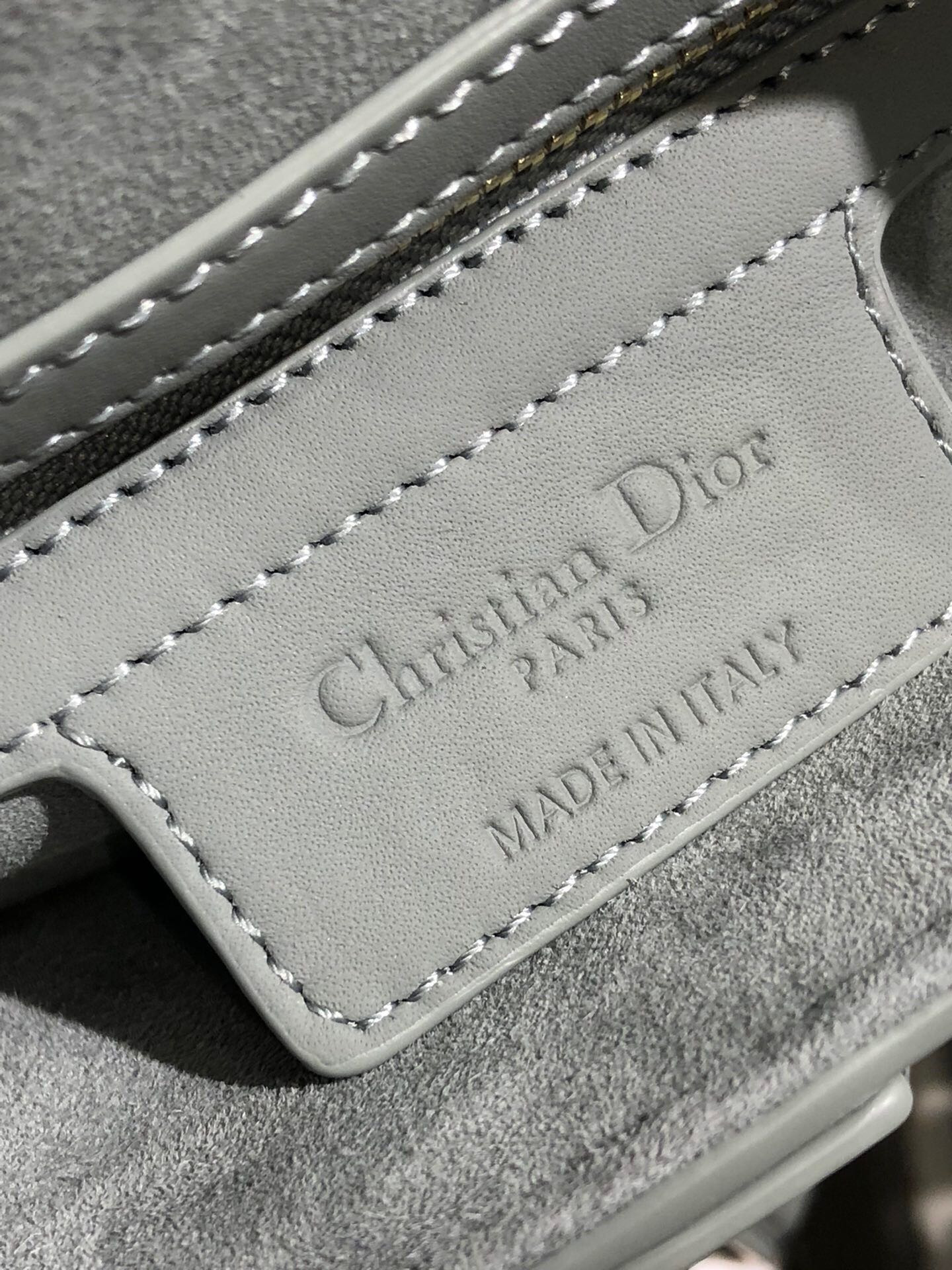 D*0r Saddle Bag Placid Blue Smooth Calfskin 25.5x20x6.5cm