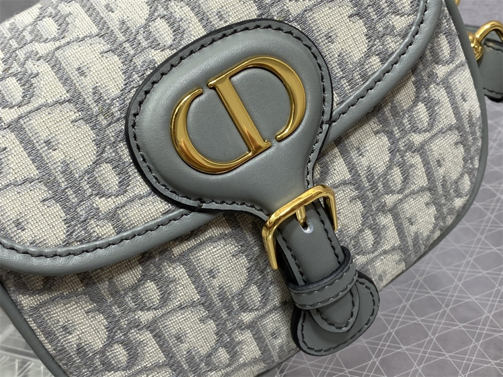 MEDIUM D*0r BOBBY BAG White D*0r Oblique Jacquard