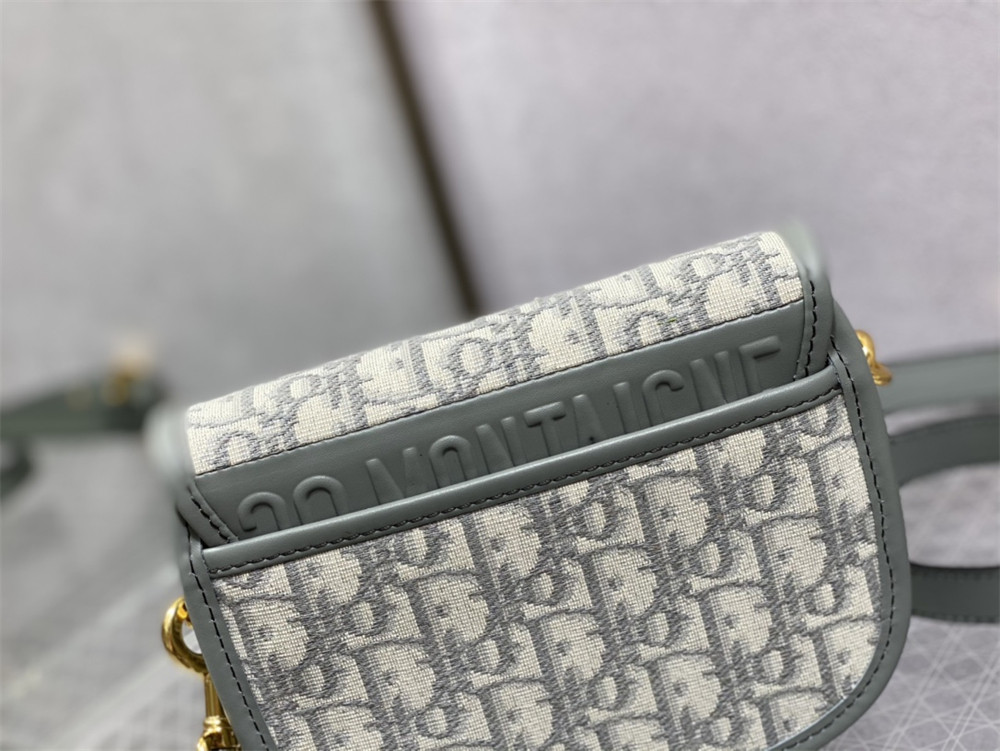 MEDIUM D*0r BOBBY BAG White D*0r Oblique Jacquard