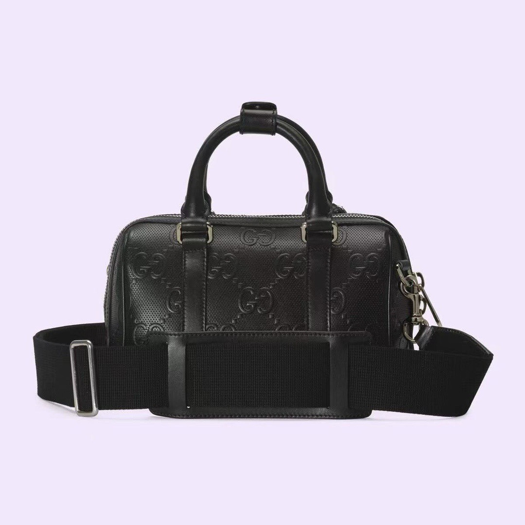 G*u*i JUMBO GG MINI DUFFLE BAG 8.6"W x 5.9"H x 4.9"D