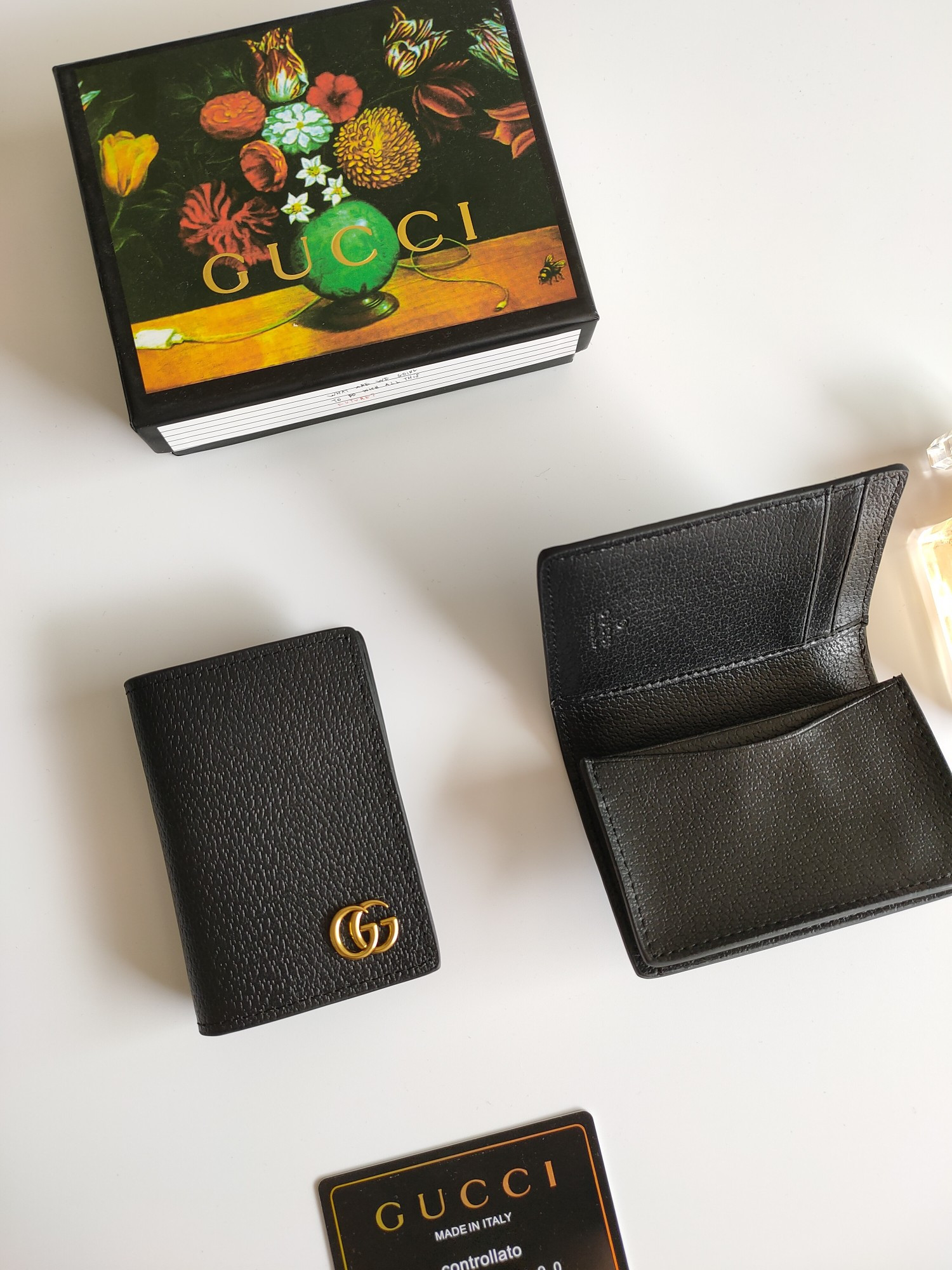 G*u*i GG CARD CASE WALLET
