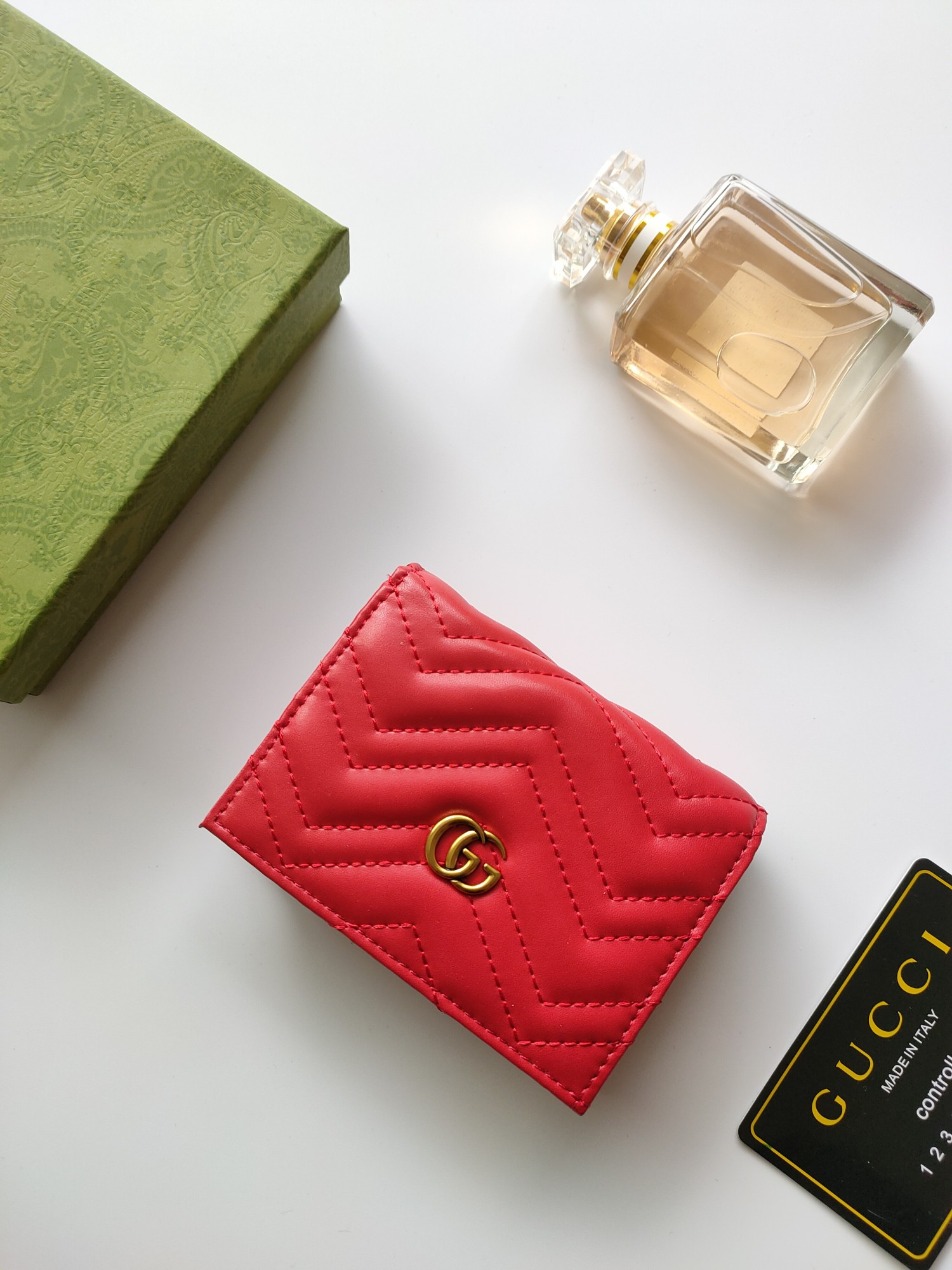 G*u*i GG CARD CASE WALLET