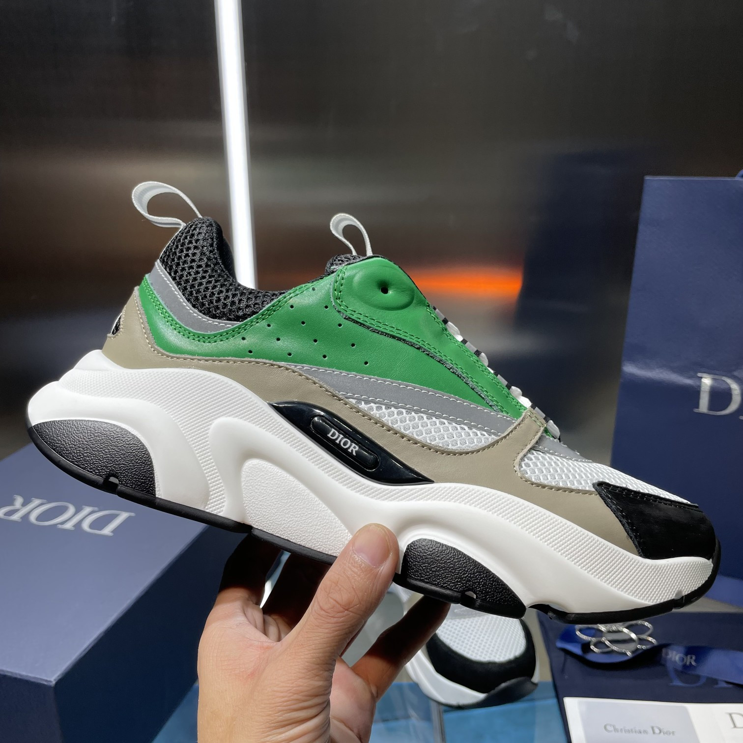 ua D*or b22 green sneaker