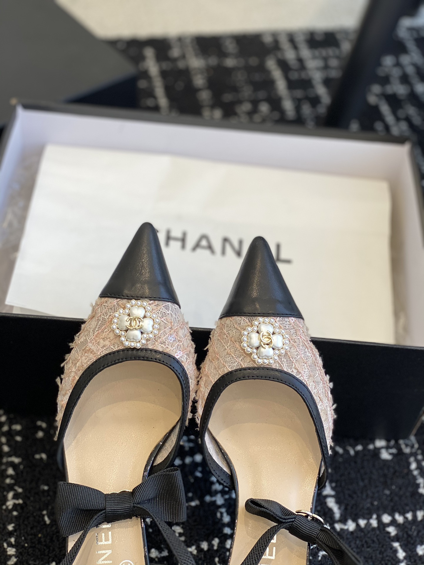 UA Ch*el SLINGBACKS