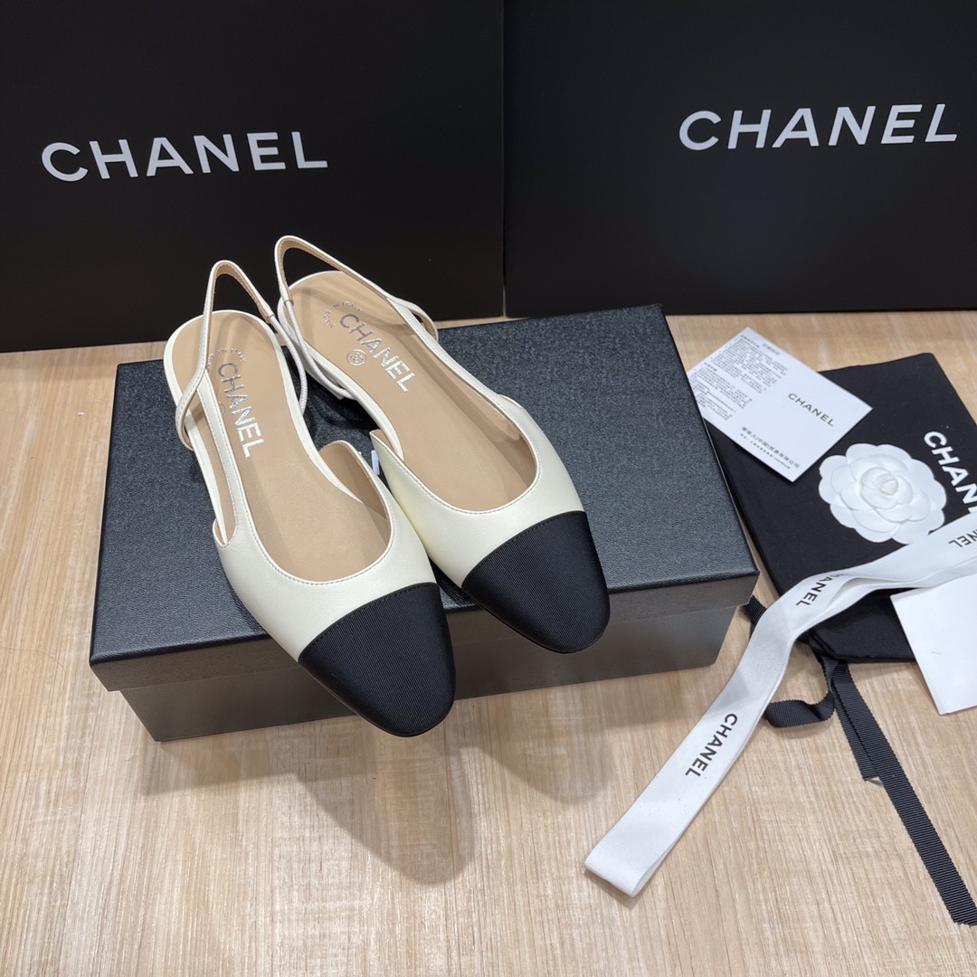 UA Ch*el SLINGBACKS FLAT