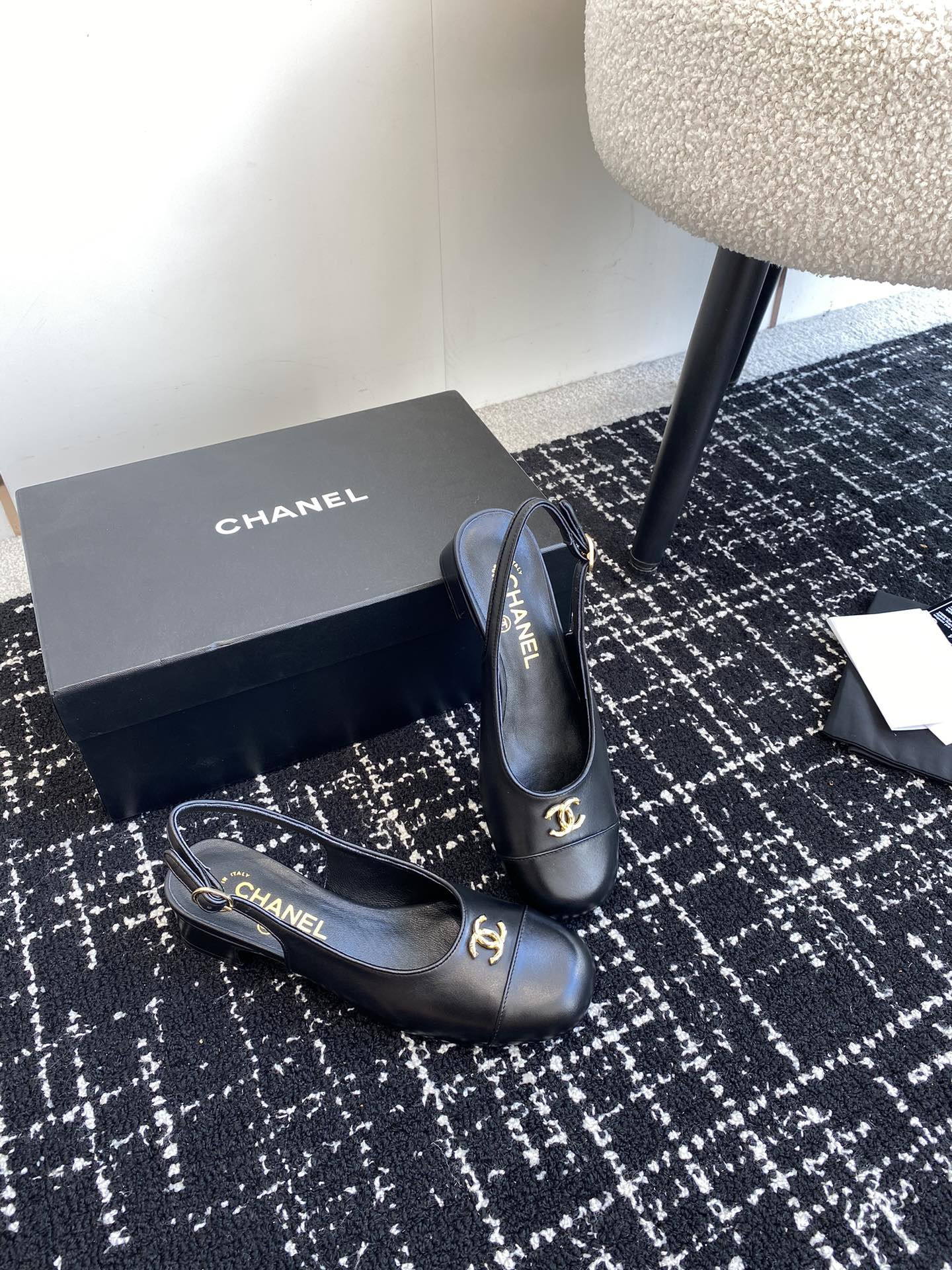 UA Ch*el SLINGBACKS