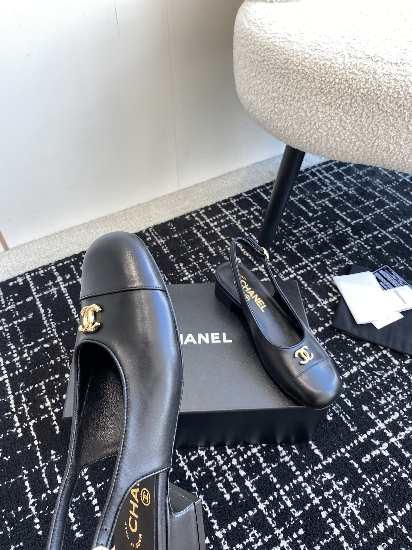 UA Ch*el SLINGBACKS