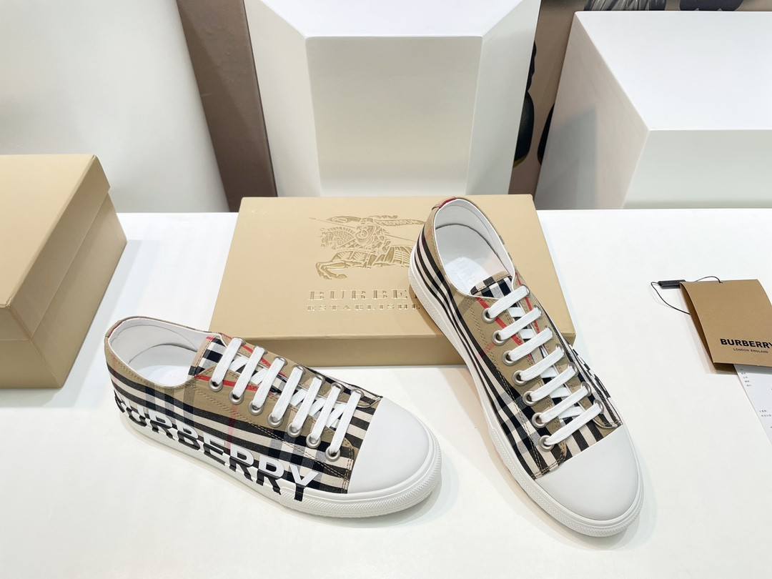 UA B**rry Check Sneakers