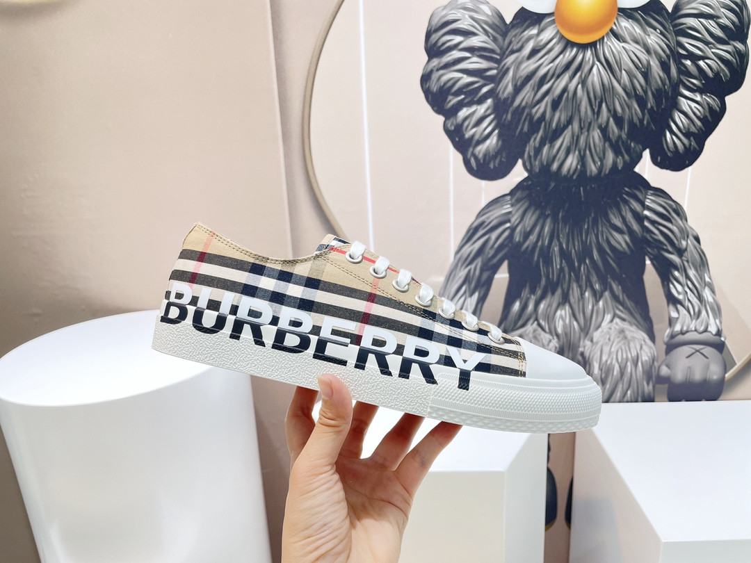 UA B**rry Check Sneakers