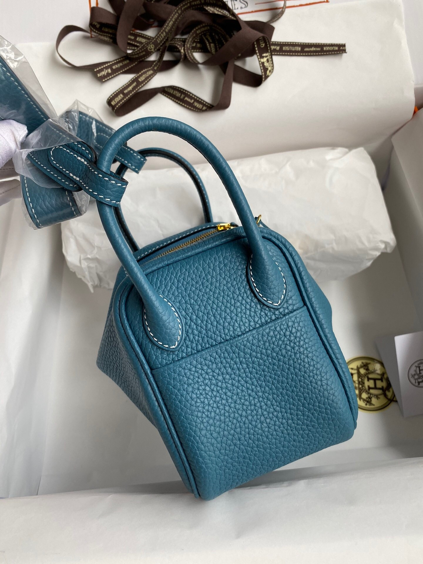 H**mes Mini lindy 19cm