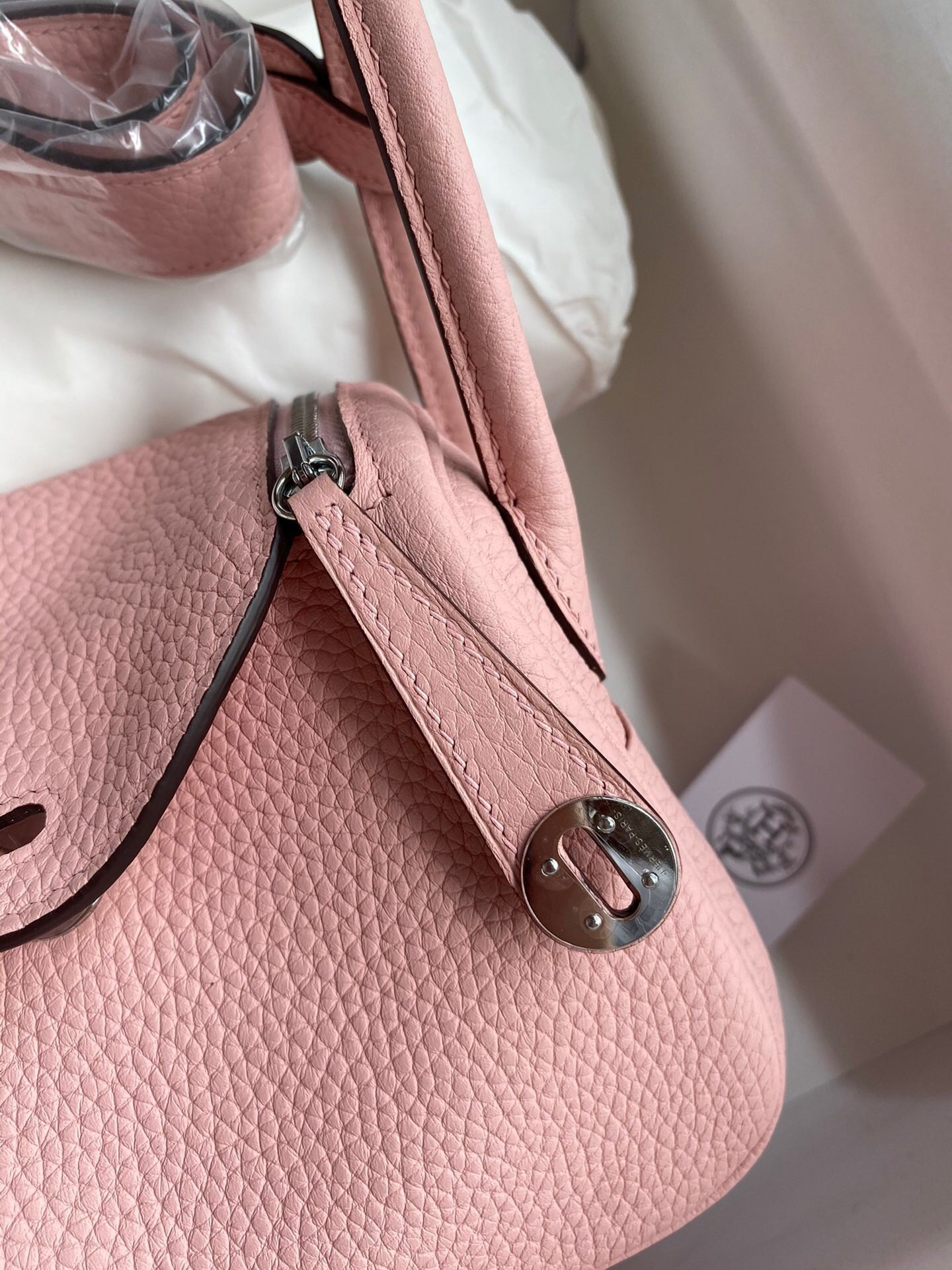 H**mes Mini lindy 19cm
