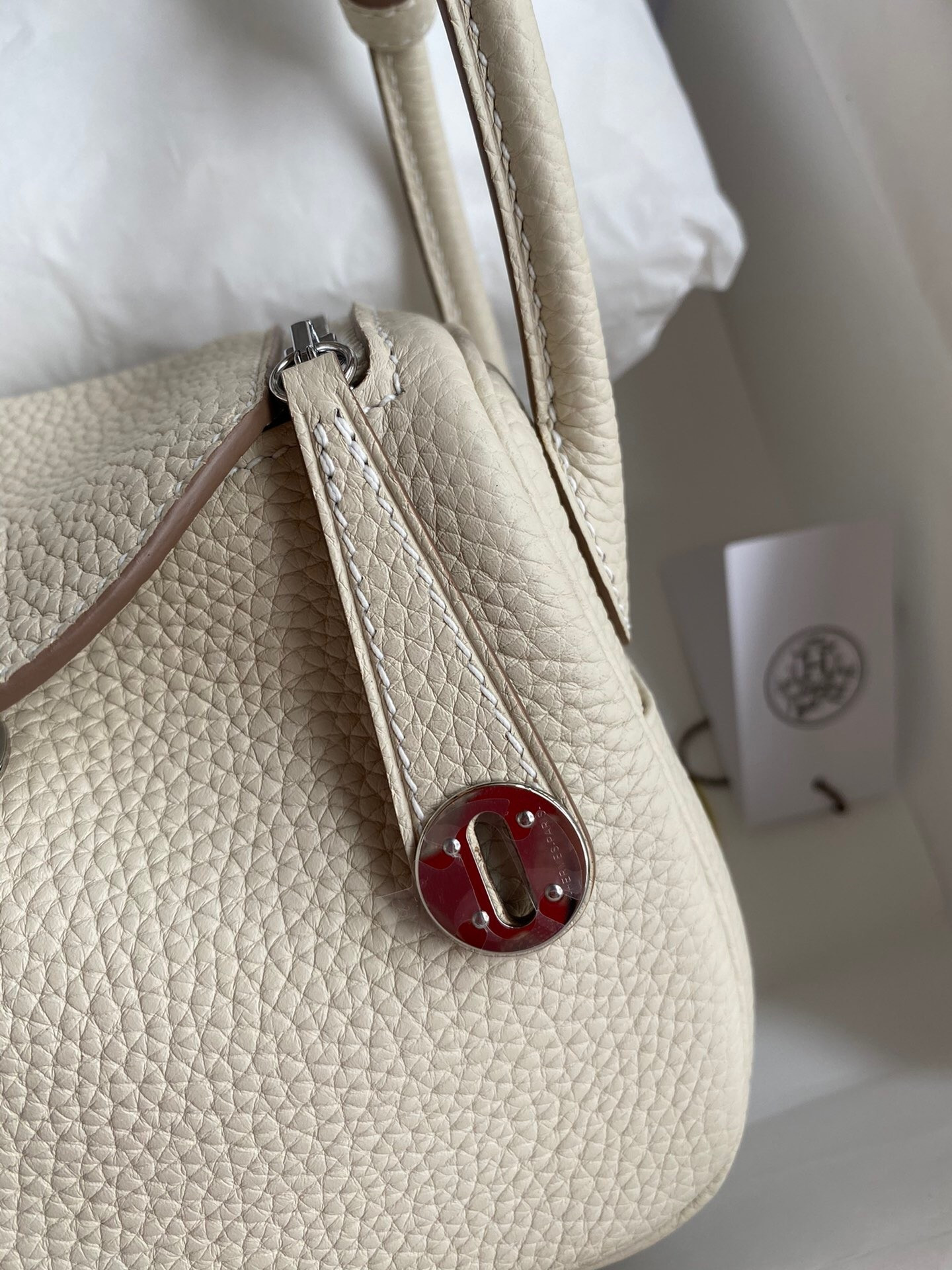 H**mes Mini lindy 19cm