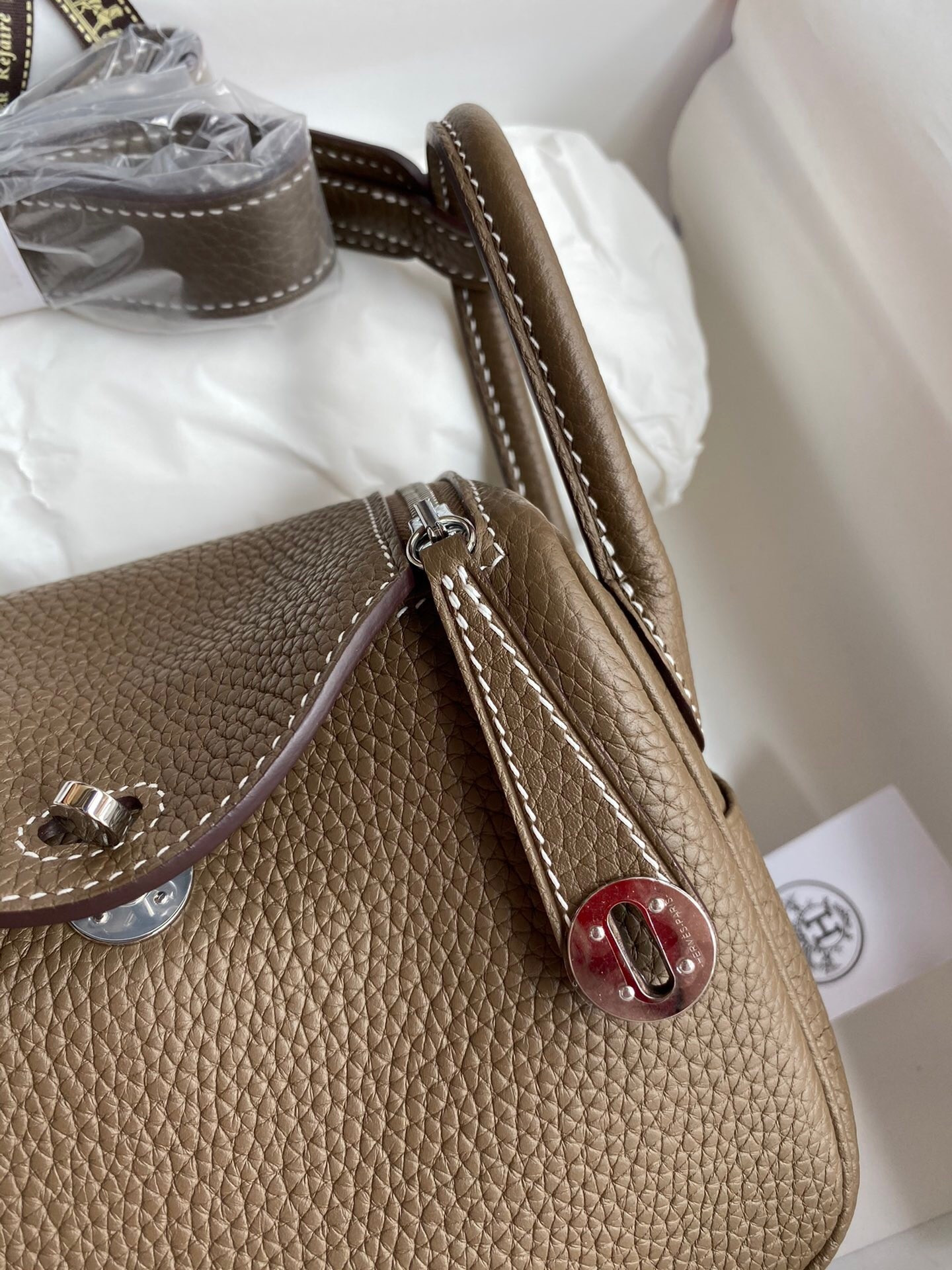 H**mes Mini lindy 19cm
