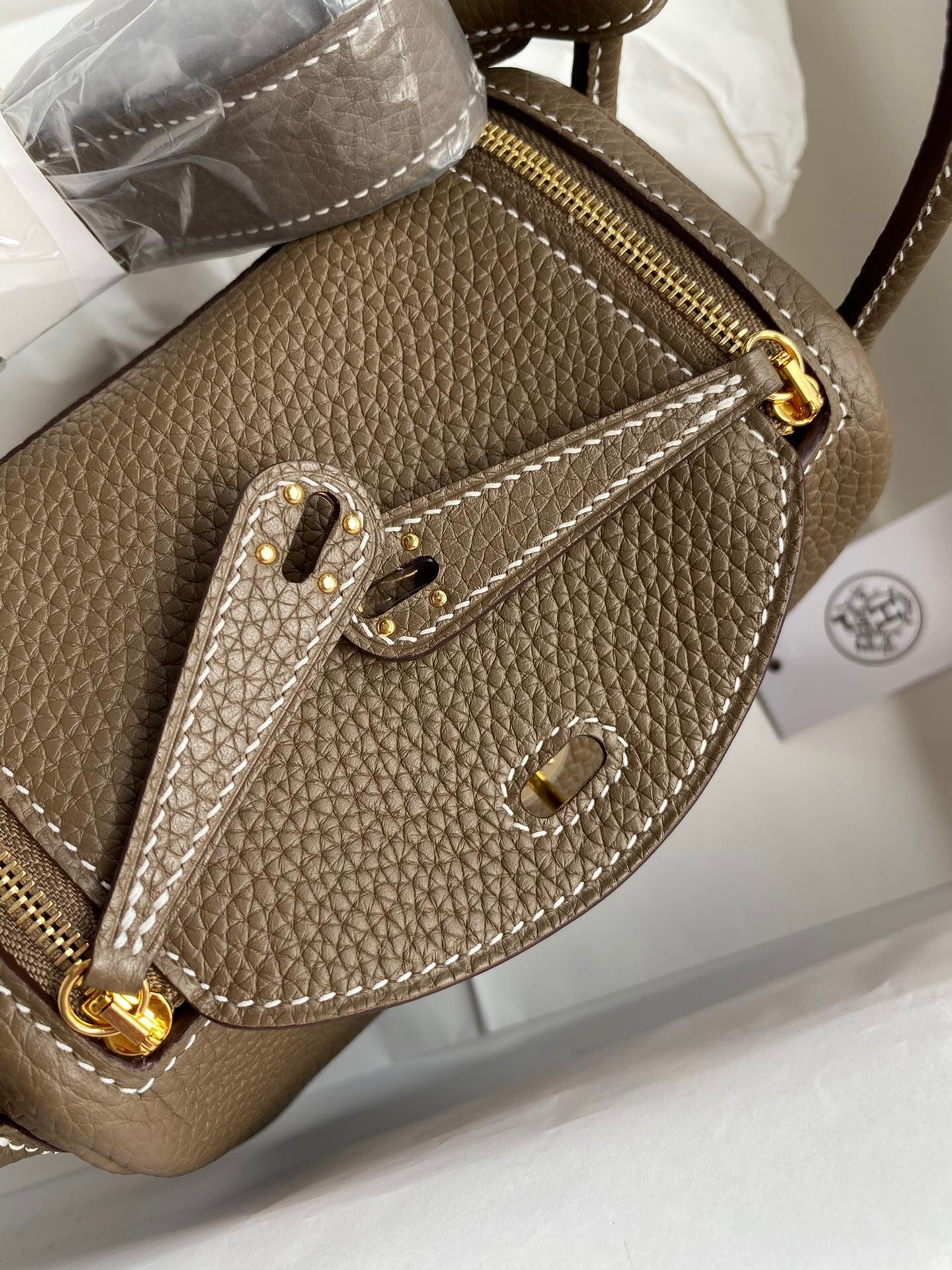 H**mes Mini lindy 19cm