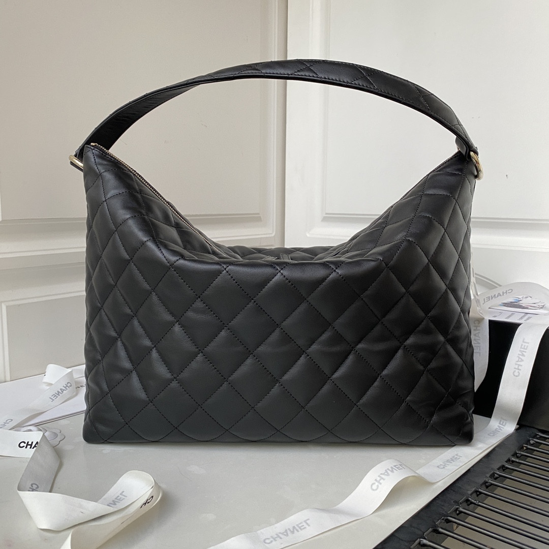 Ch*el Hobo Handbag 37×29.5×13cm