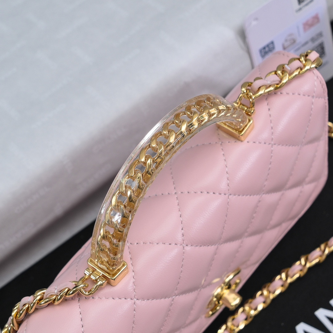Ch*el Clutch With Chain 19cm