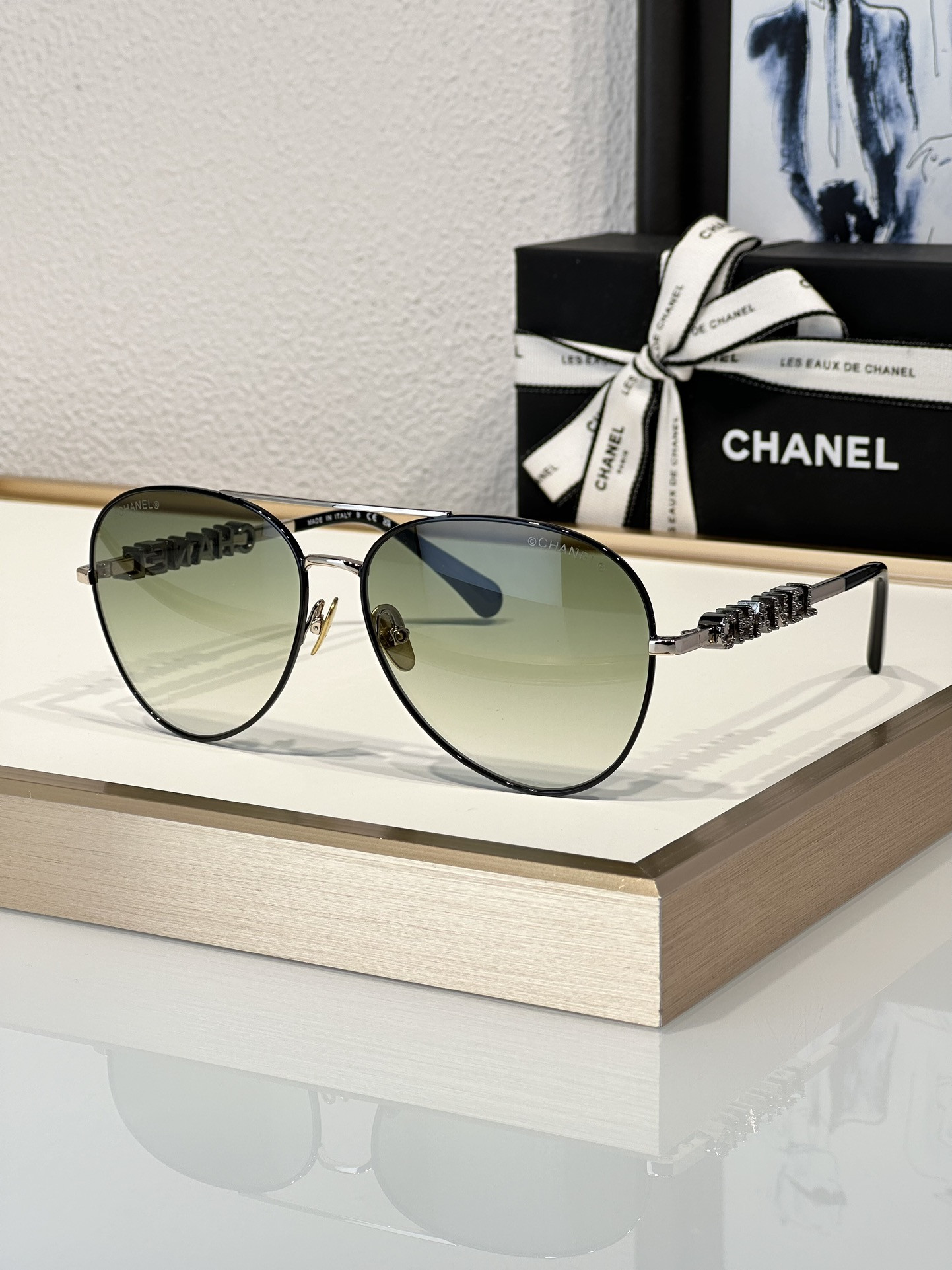 Ch*el Glasses 4284-B 59-14-140