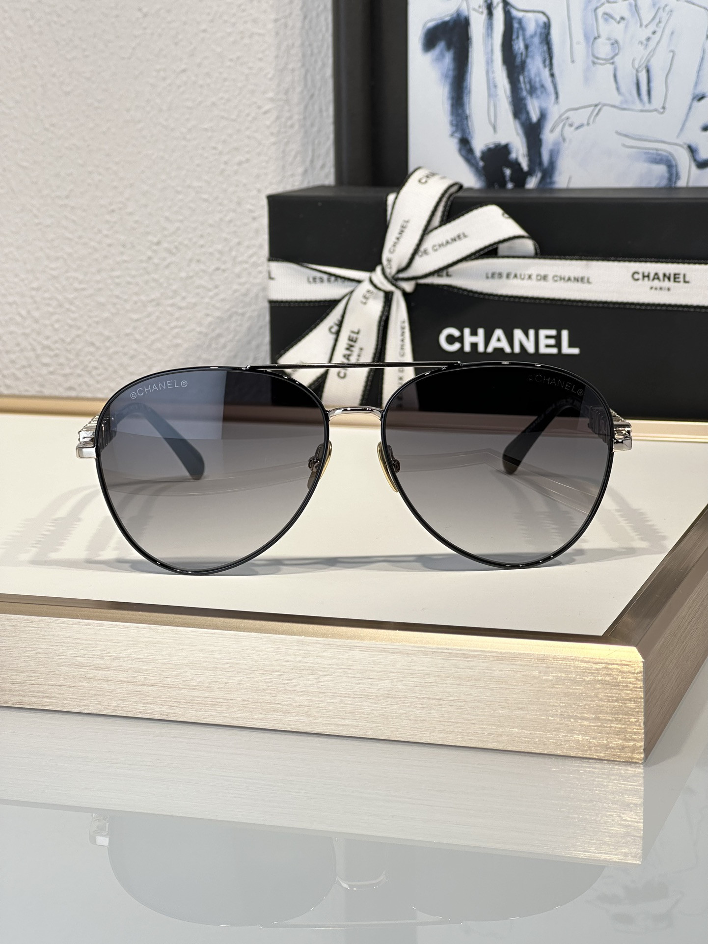 Ch*el Glasses 4284-B 59-14-140