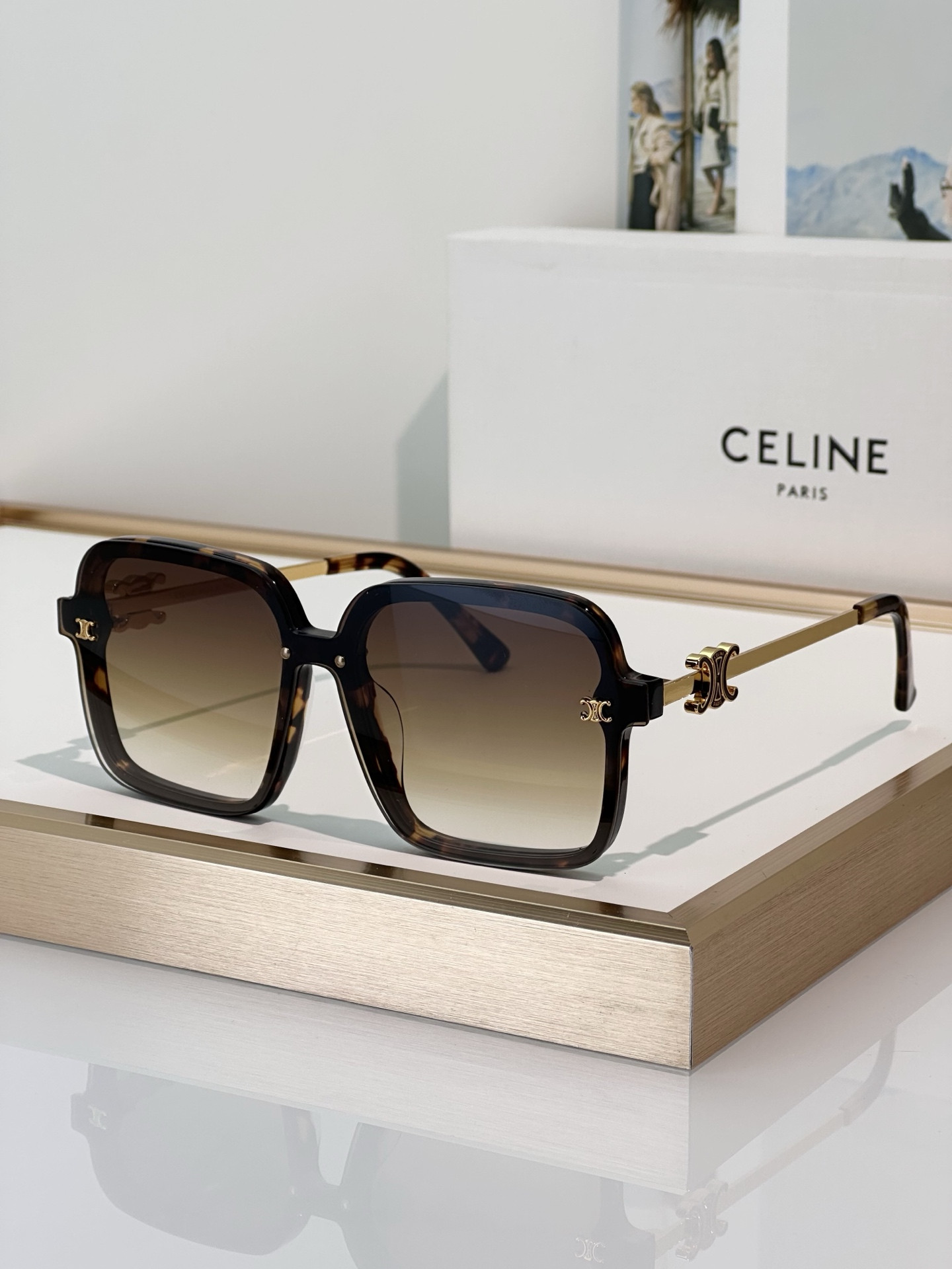 Ce**e Glasses CL40247U 55-18-145